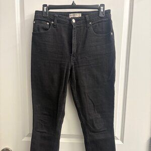 Abercrombie & Fitch Women's Skinny High Rise Black Jeans